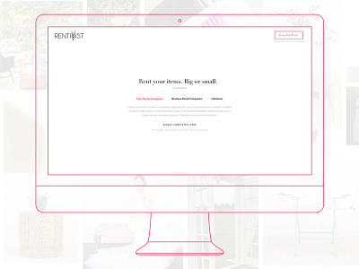 Rentivist | Landing Page