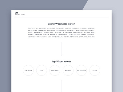 Brand brainstorm - Words > Colors abstract brand branding colors design