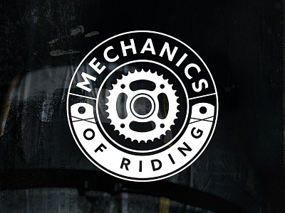 Mechanics of Riding Logo Design logo motorcycle vector