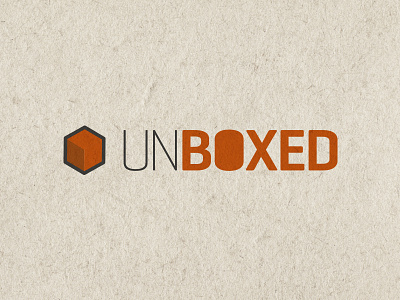 Unboxed Logo brand logo skull vector