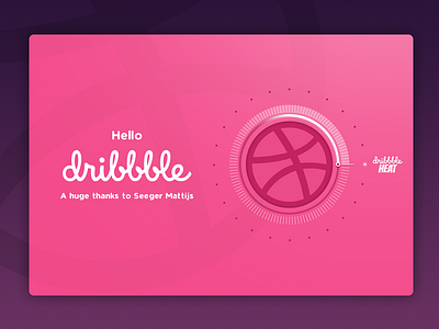 Hello Dribbble