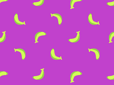 bananana 365project art banana dailydesign food fruit illustration pattern repetitive resources simple vector