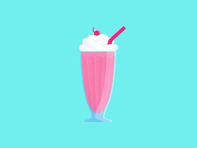 got milk? 365project art dailydesign design drink food illustration milk milkshake minimal simple vector