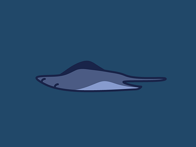 manta 365project animal dailydesign design fish icon illustration mantaray ocean sea simple vector
