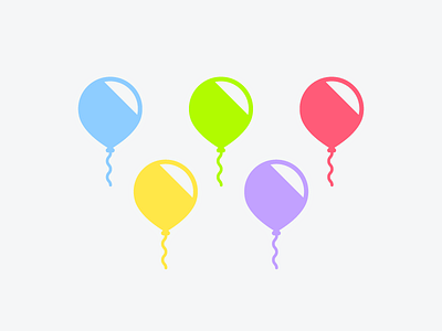 balloon palette 365project balloon color dailydesign icon palette party