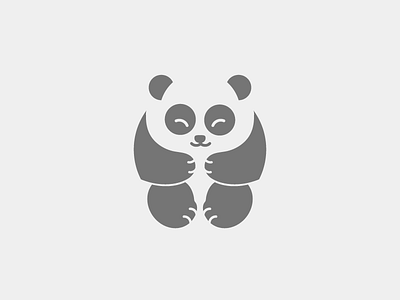 b&w 365project animal bear dailydesign design icon illustration panda simple vector