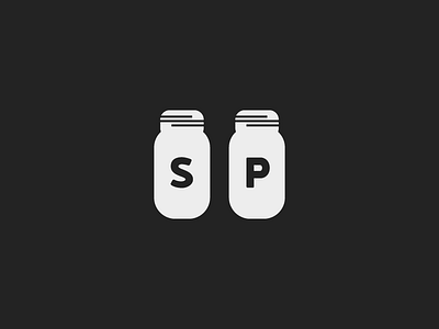 s&p 365project art dailydesign design food icon illustration kitchen pepper salt simple vector