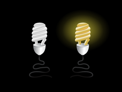 Light Bulbs bulbs illustrator light project m