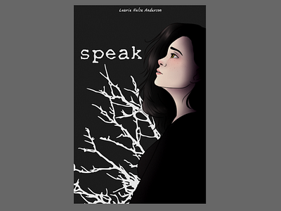 Speak | Book Cover Illustration book cover character digitalart illustration