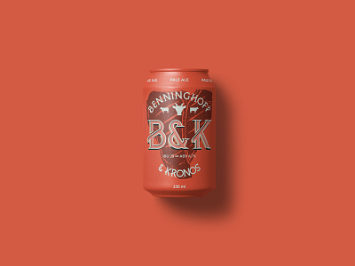 Benninghoff & Kronos Packaging and Logo Design artisan beer grill logo meat typography
