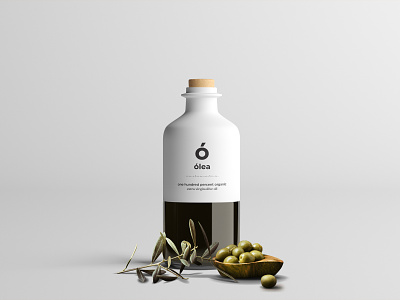Ólea Packaging, label and logo design bottle design ceramic bottle glass bottle logo design minimalist morse code olive oil packaging design typography