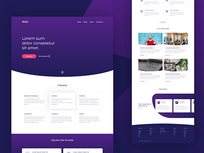 Landing page design template adobe xd branding design illustraion landingpage mockup mockup design mockup template ui ux uxui web