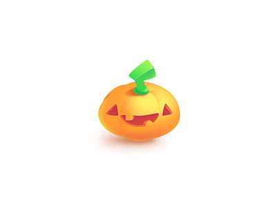pumpkin icon 插画
