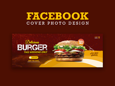 Best Food Facebook cover design