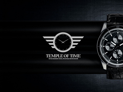 Time Watch Logo / Clock Logo Design branding branding identy business clock logo creative design flat logo graphic design logo logo design minimilist logo watch logo