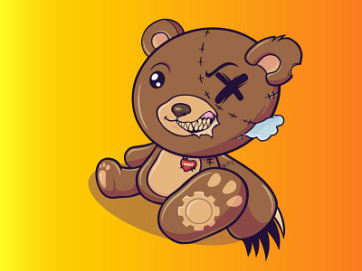 Hate Bear by Graphic_guy72 on Dribbble