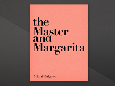 Cover Book book cover digital margarita master pink read