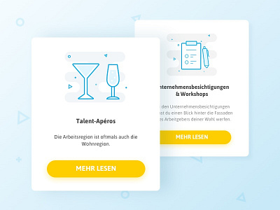 Event - Topic Card aperitif card event icon ui workshop