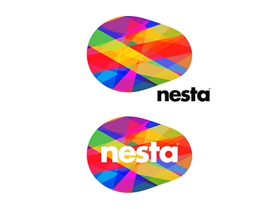 Nesta concept design designer graphic icon illustration logo nest usa