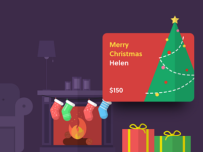 It's Beginning to Look a Lot Like Christmas christmas color e card socks tree ui voucher