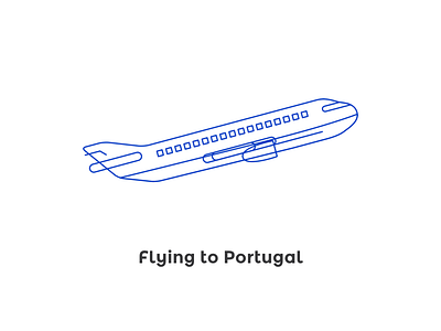 Flying to Portugal