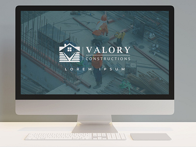 Valory Constructions Desktop Mockup