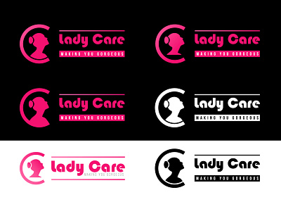 Lady Care Logo Concept beauty logo branding business logo creative eye catching fiverr fiverr.com fiverrgigs logo maker minimal modern logo sketch spa typography versatile logo