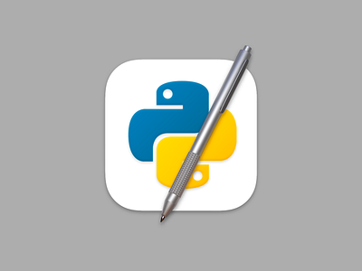 python idle icon app big sur icon mac os macos os x osx ui