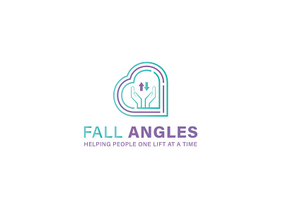 Fall Angles creative logo health logo helping logo logo logo design logos