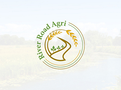 River road agro agriculture logo business logo creative logo icon logo logo design logo maker vantage logo