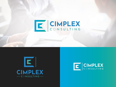 Cimplex Consulting branding business logo graphic design illustration logo minimal