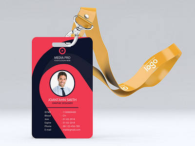 Corporate Id Card Design Free Template Psd