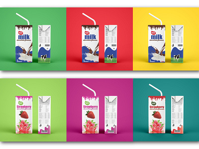 Carton fruit juice packaging design