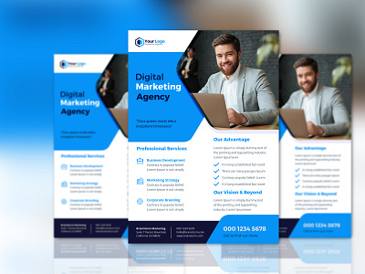 Corporate Business Flyer Template