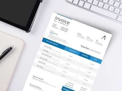 Canva Invoice Template Editable billing template business invoice digital invoice editable invoice freelance invoice invoice document invoice form invoice printable invoice template modern invoice order form photography invoice printable invoice