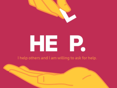 Helping Hand Poster by Bill Alexy on Dribbble