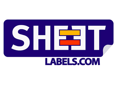 Sheet Labels logo labels logo sheet labels