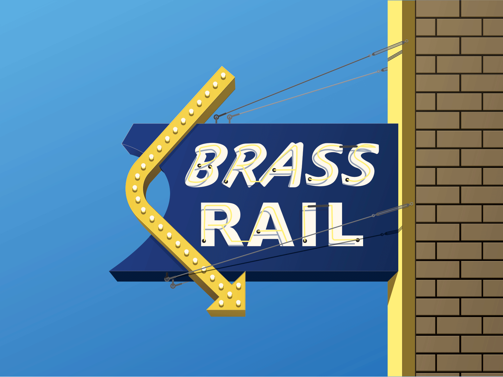 Brass Rail by Rory Harms on Dribbble