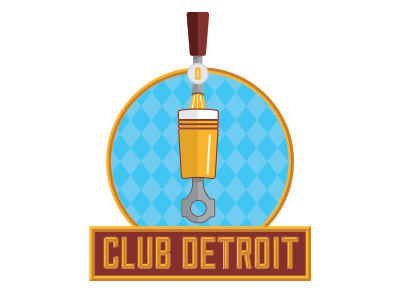 Club Detriot bar beers club detroit pints piston tap