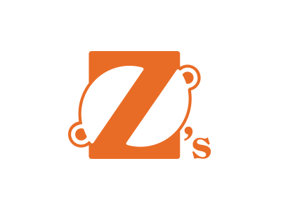 Z cup orange vector z