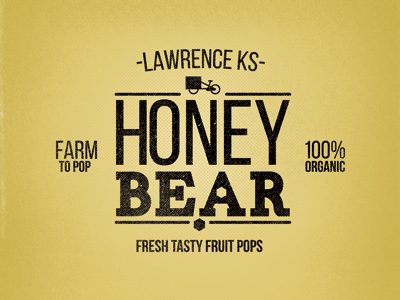 Honeybear bear lawrence lfk popsicle