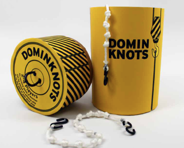 DOMINKNOTS Package dominos illustration knots package vector