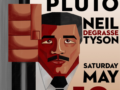 Neil DeGrasse Tyson art deco illustration neil degrasse tyson