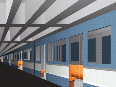 Subway scenery subway texture train