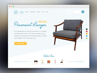 Daily UI - Ecommerce Page dailyui ecommerce product page ui web webdesign