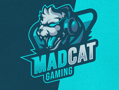 MADCAT Gaming Logo animation design graphic design illustration logo typography vector