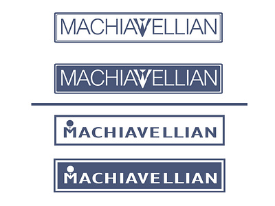 Machiavellian logo design