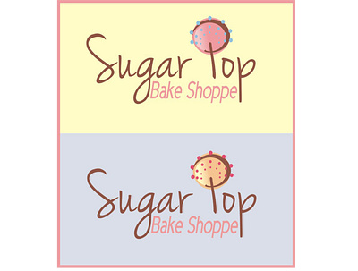 Sugar Pop logo design bakery logo logo logo design