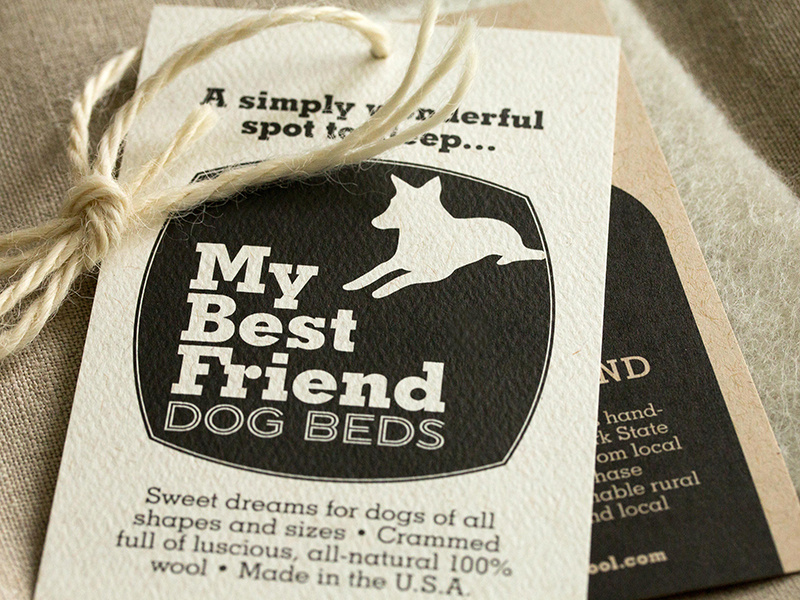 My Best Friend Dog Bed tag by Jennifer Wilkerson on Dribbble