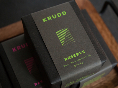 KRUDD label packaging soap